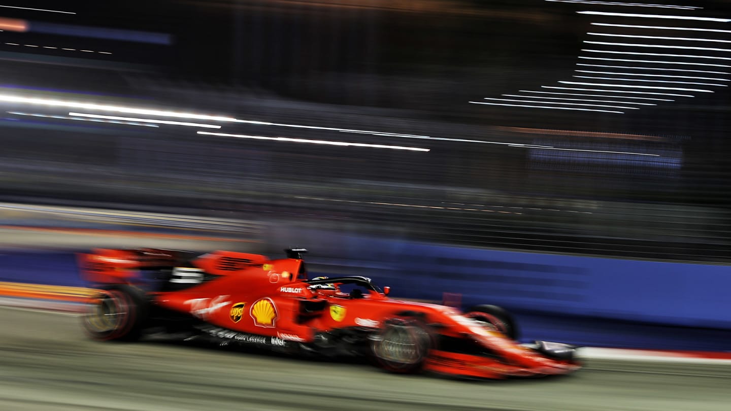 Sebastian Vettel (GER) Ferrari SF90.
21.09.2019. Formula 1 World Championship, Rd 15, Singapore