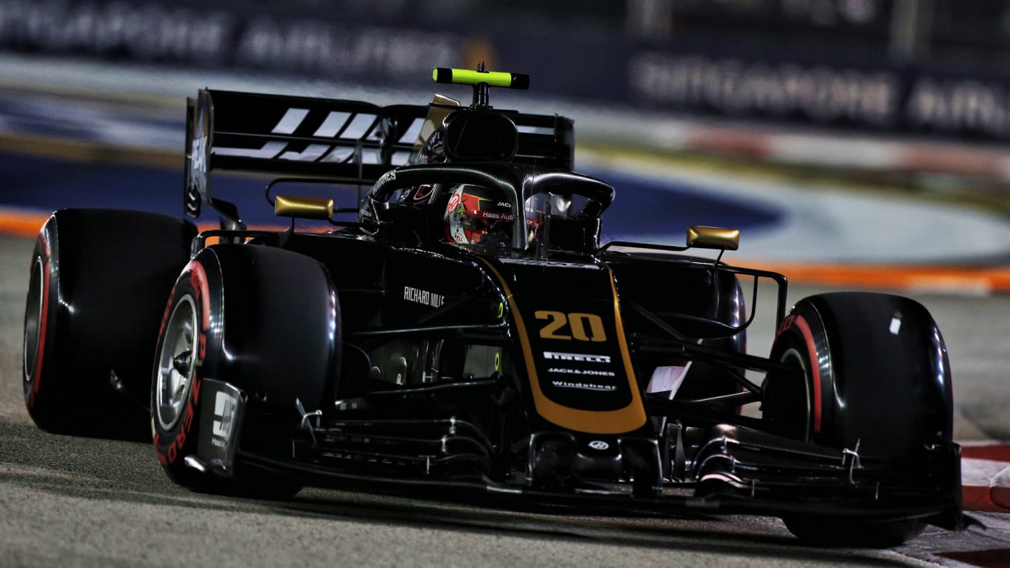 Kevin Magnussen (DEN) Haas VF-19.
21.09.2019. Formula 1 World Championship, Rd 15, Singapore Grand