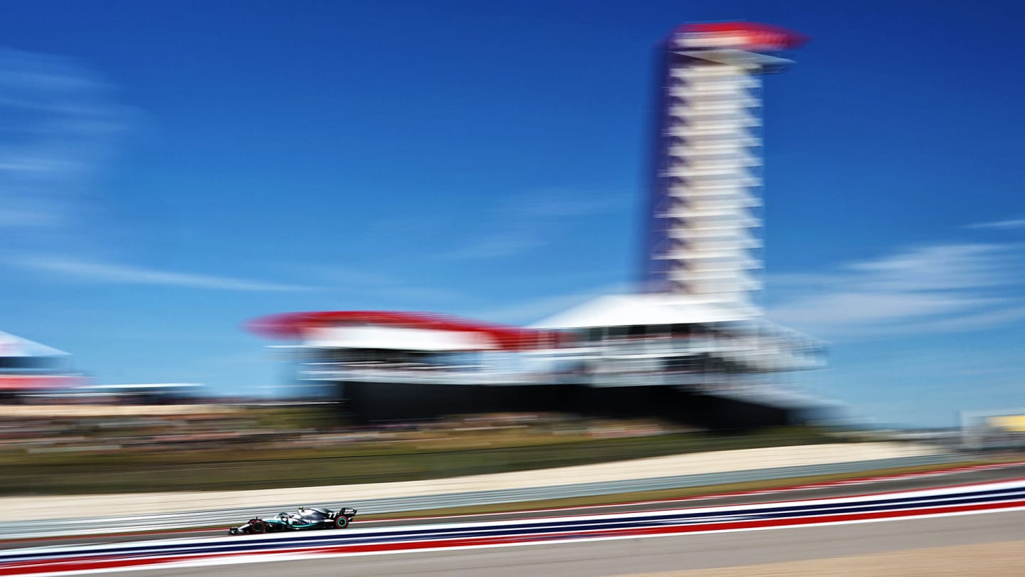 Valtteri Bottas (FIN) Mercedes AMG F1 W10.
02.11.2019. Formula 1 World Championship, Rd 19, United States Grand Prix, Austin, Texas, USA, Qualifying Day.
 - www.xpbimages.com, EMail: requests@xpbimages.com © Copyright: Dungan / XPB Images