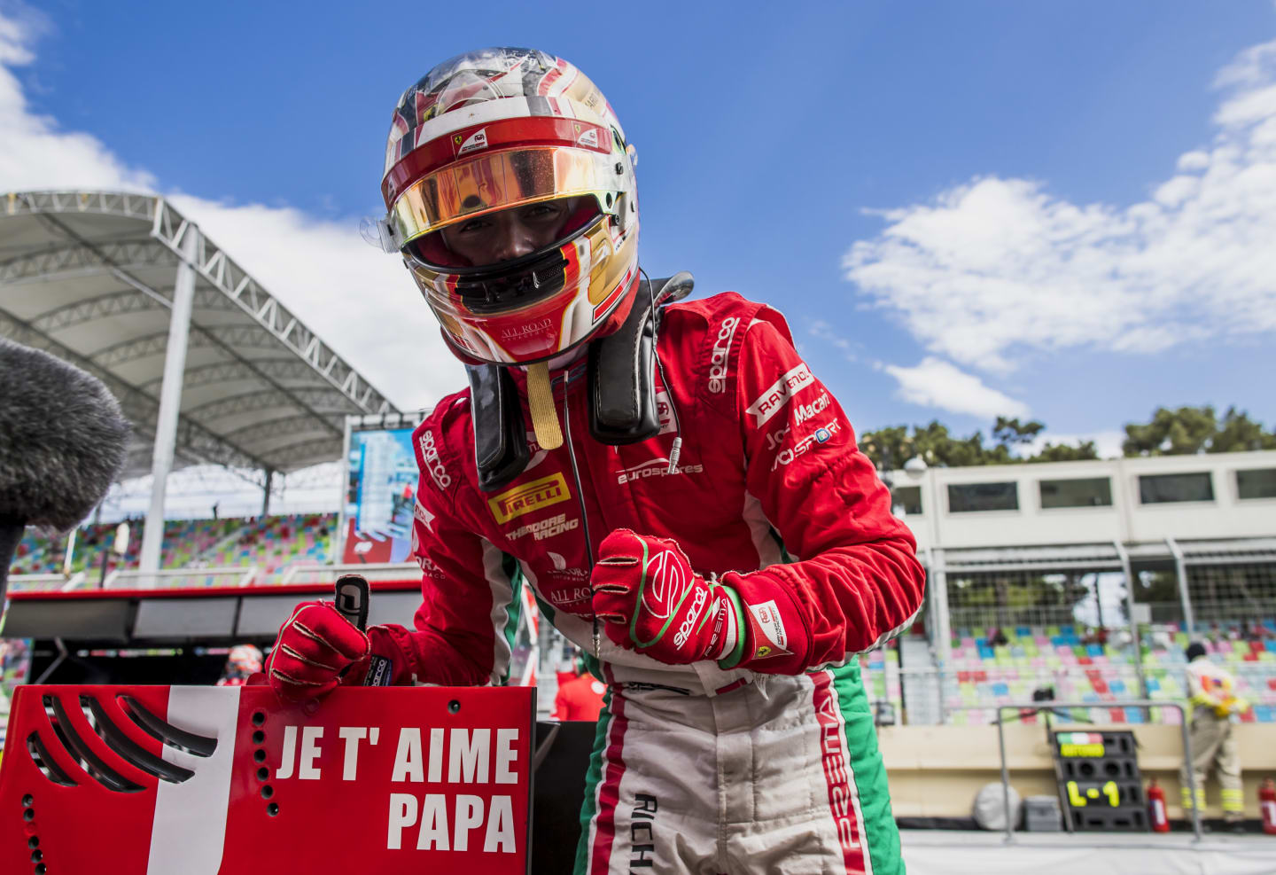 www.sutton-images.com

Pole sitter Charles Leclerc (MON) Prema Racing at Formula Two Championship,