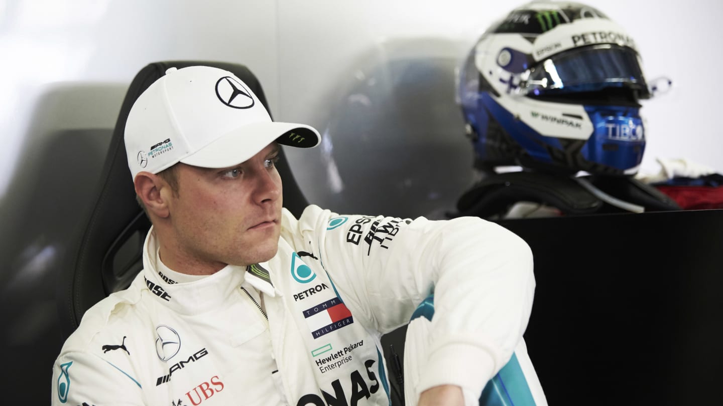 AUTODROMO HERMANOS RODRIGUEZ, MEXICO - OCTOBER 27: Valtteri Bottas, Mercedes AMG F1 during the