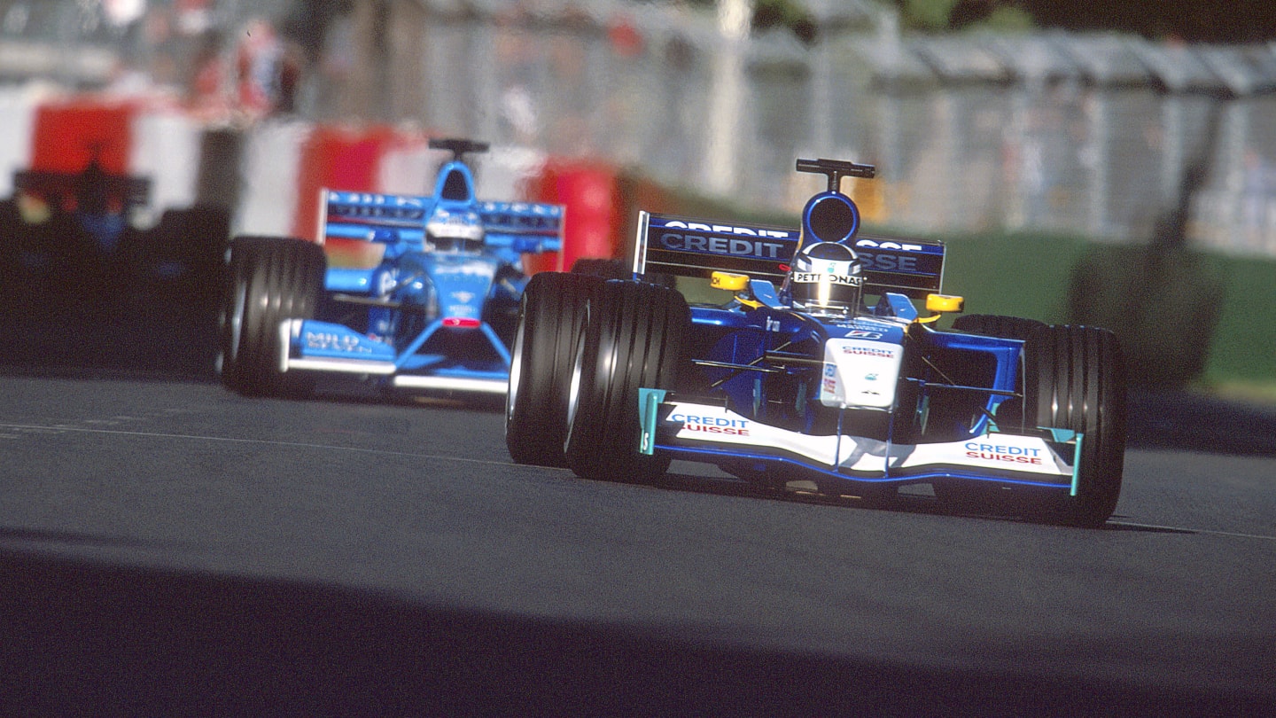 Australian Grand Prix.
Albert Park, Melbourne, Australia. 
2-4 March 2001.
Kimi Raikkonen (Sauber