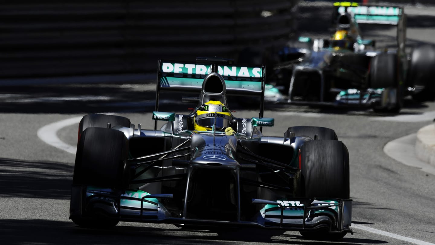 Nico Rosberg (GER) Mercedes AMG F1 W04.
Formula One World Championship, Rd6, Monaco Grand Prix,