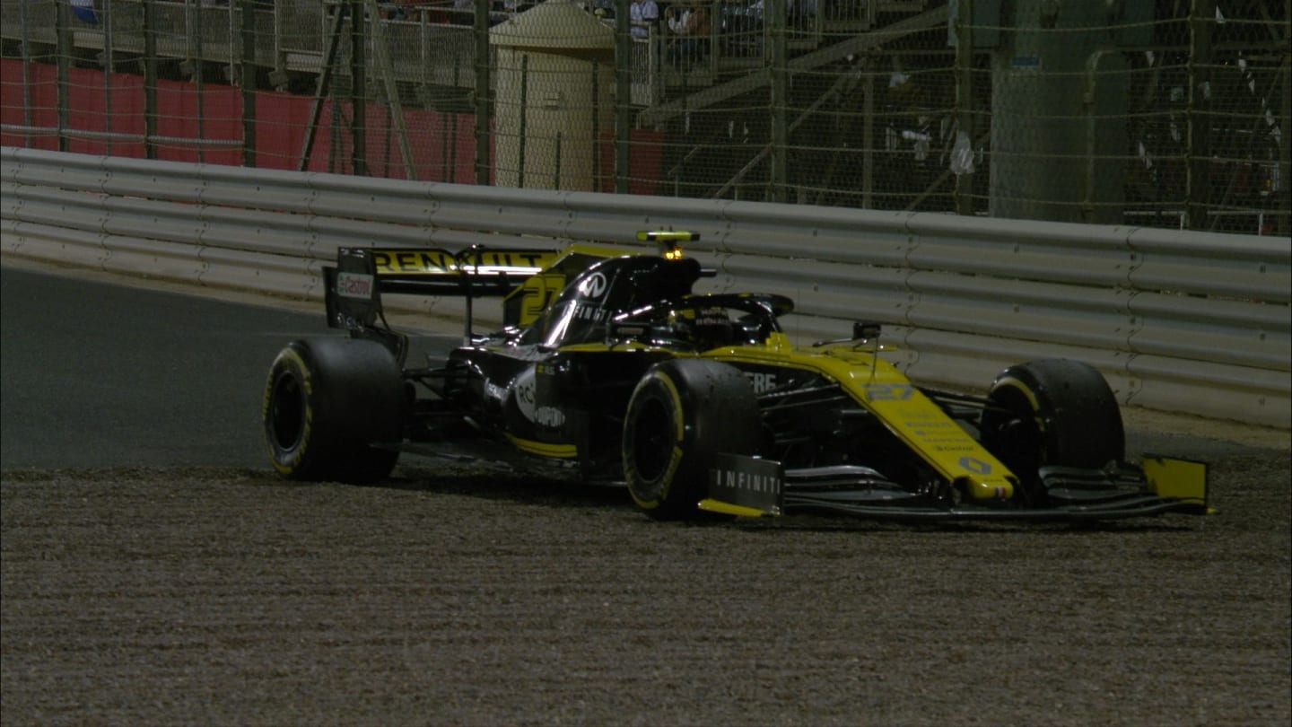 BAHRAIN GP: Safety car after late double-DNF for Renault