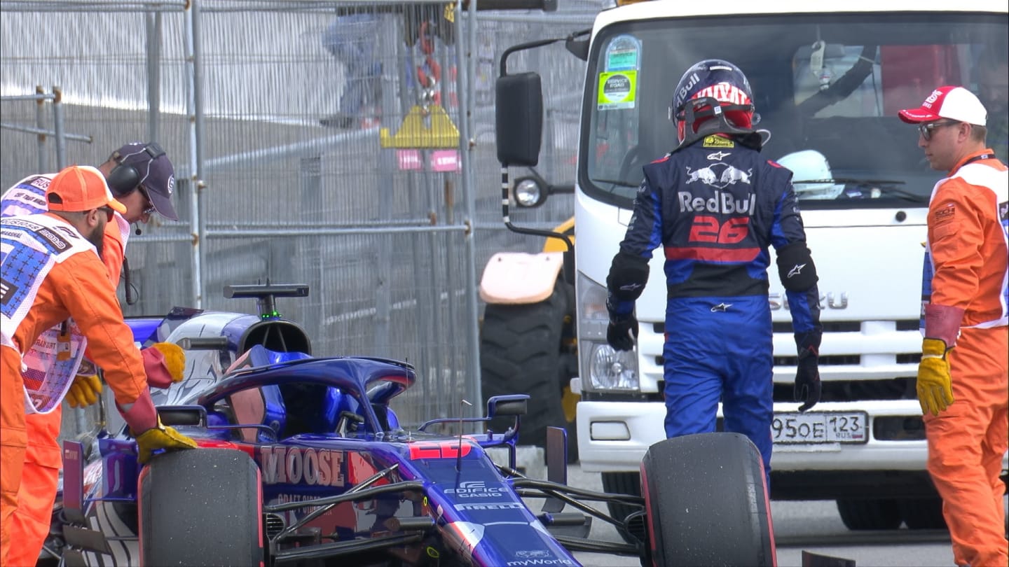 FP3: More technical woes for home favourite Kvyat