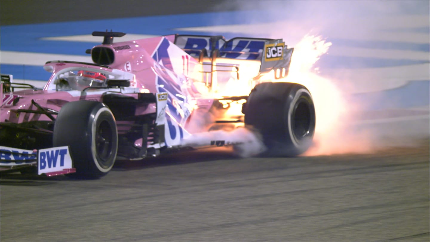 2020 Bahrain Grand Prix: Fire costs Perez podium
