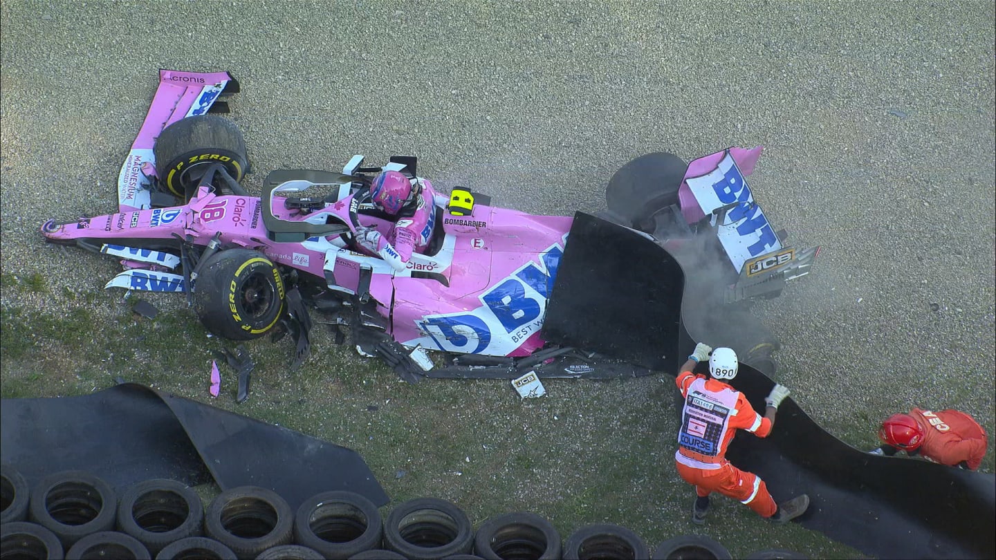 2020 Tuscan Grand Prix: Massive crash for Stroll brings out the red flags at Mugello