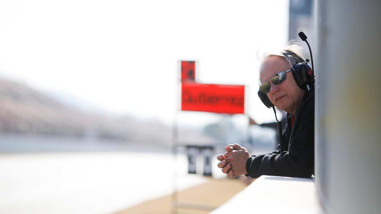 Gene Haas (USA) Founder and Chairman, Haas F1 Team at Formula One Testing, Day Four, Barcelona,