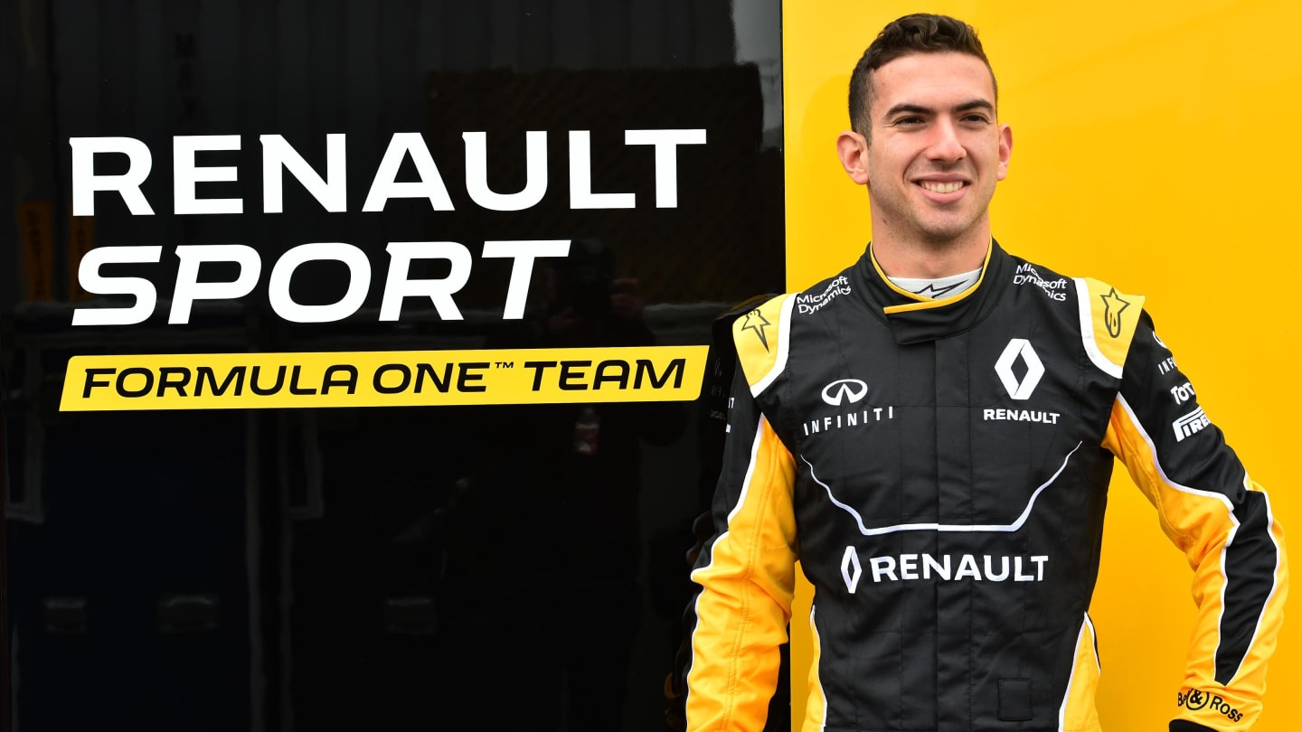 Nicholas Latifi (CDN) Renault Sport F1 Team Test Driver at Formula One World Championship, Rd7,