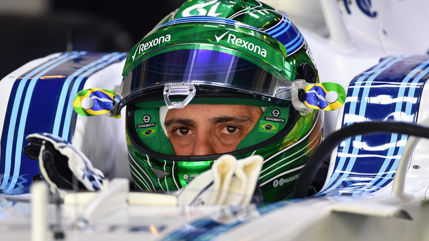 Felipe Massa (BRA) Williams FW40 at Formula One World Championship, Rd20, Abu Dhabi Grand Prix, Practice, Yas Marina Circuit, Abu Dhabi, UAE, Friday 24 November 2017. © Mark Sutton/Sutton Images