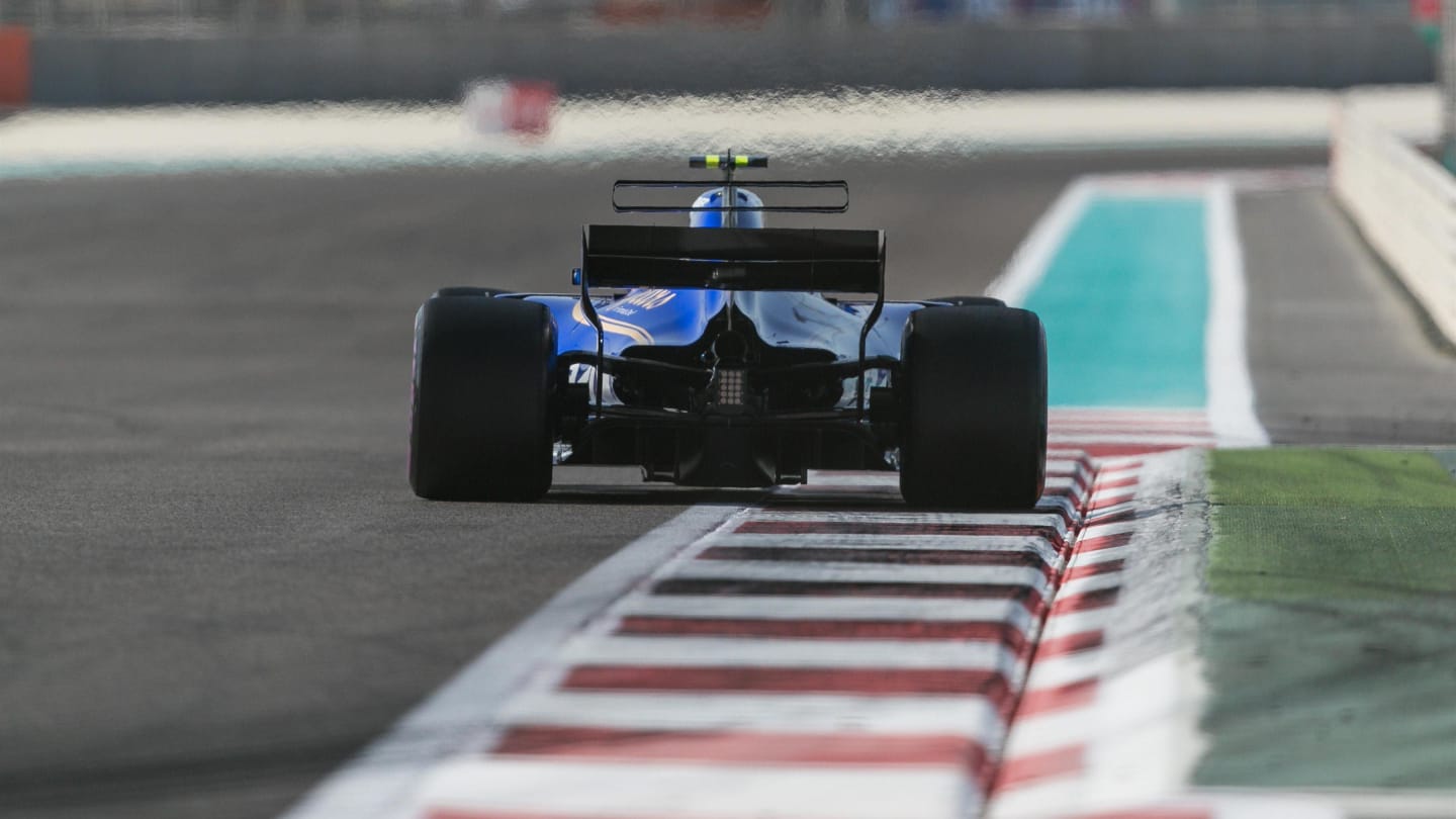 Pascal Wehrlein (GER) Sauber C36 at Formula One World Championship, Rd20, Abu Dhabi Grand Prix, Practice, Yas Marina Circuit, Abu Dhabi, UAE, Friday 24 November 2017. © Kym Illman/Sutton Images