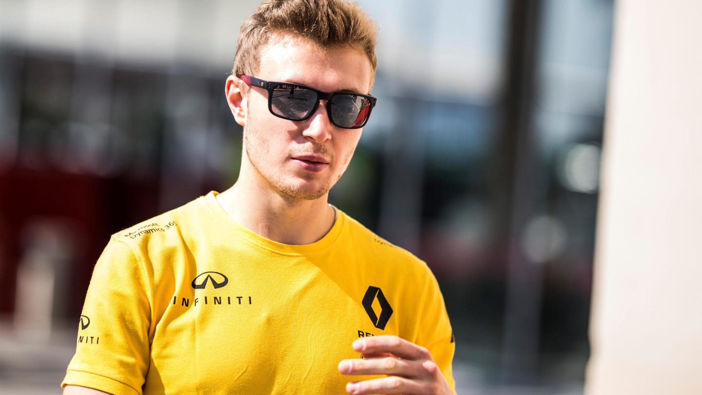 Sergey Sirotkin (RUS) Renault Sport F1 Team Test Driver at Formula One World Championship, Rd20,