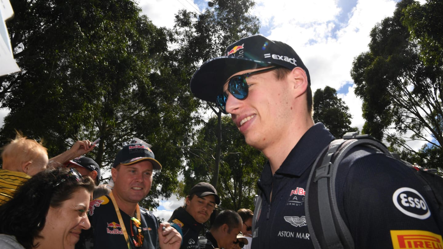 Max Verstappen (NED) Red Bull Racing at Formula One World Championship, Rd1, Australian Grand Prix, Preparations, Albert Park, Melbourne, Australia, Thursday 23 March 2017. © Sutton Motorsport Images