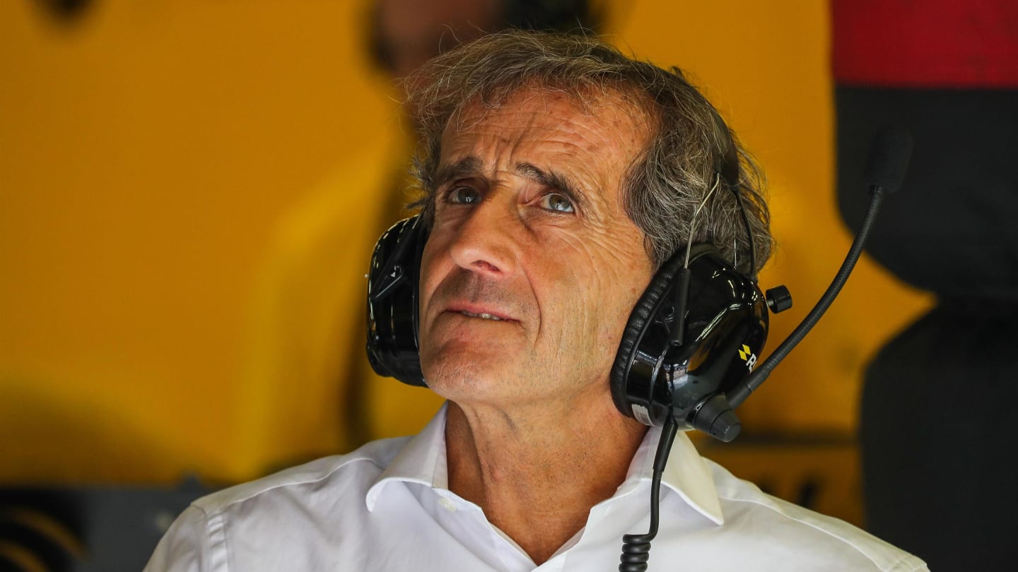 Alain Prost (FRA) at Formula One World Championship, Rd9, Austrian Grand Prix, Practice, Spielberg,