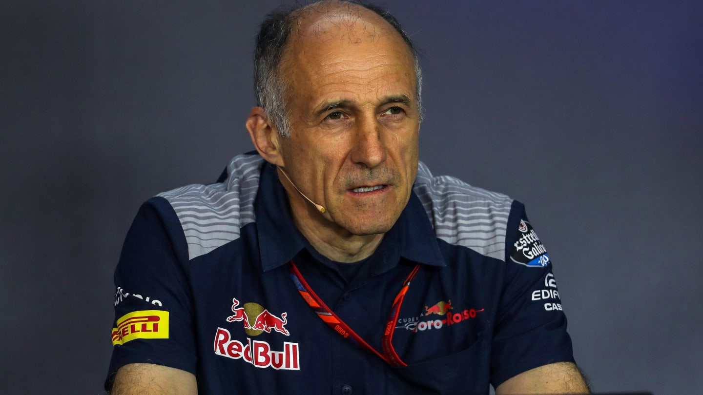 Franz Tost (AUT) Scuderia Toro Rosso Team Principal in the Press Conference at Formula One World Championship, Rd9, Austrian Grand Prix, Practice, Spielberg, Austria, Friday 7 July 2017. © Sutton Images