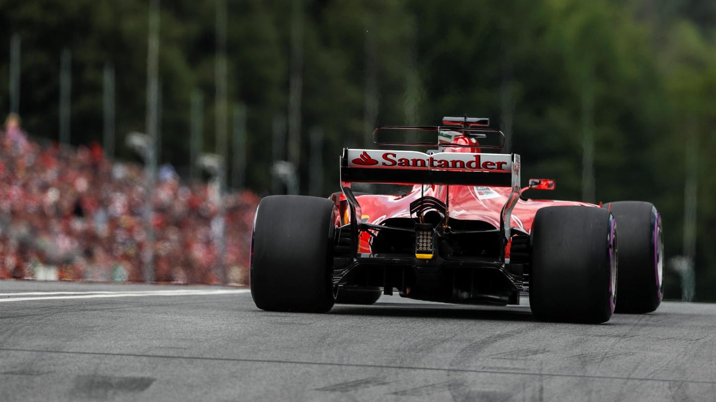 Sebastian Vettel (GER) Ferrari SF70-H at Formula One World Championship, Rd9, Austrian Grand Prix,