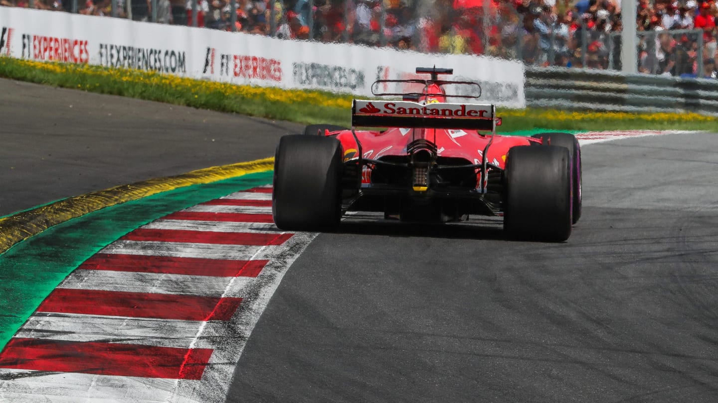 Sebastian Vettel (GER) Ferrari SF70-H at Formula One World Championship, Rd9, Austrian Grand Prix, Race, Spielberg, Austria, Sunday 9 July 2017. © Sutton Images