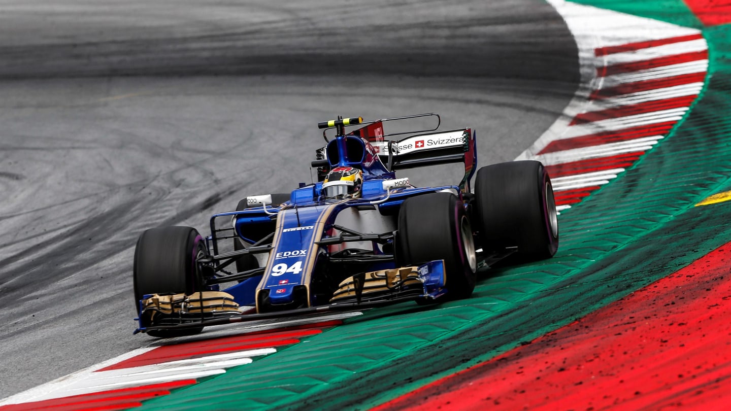 Pascal Wehrlein (GER) Sauber C36 at Formula One World Championship, Rd9, Austrian Grand Prix, Race,