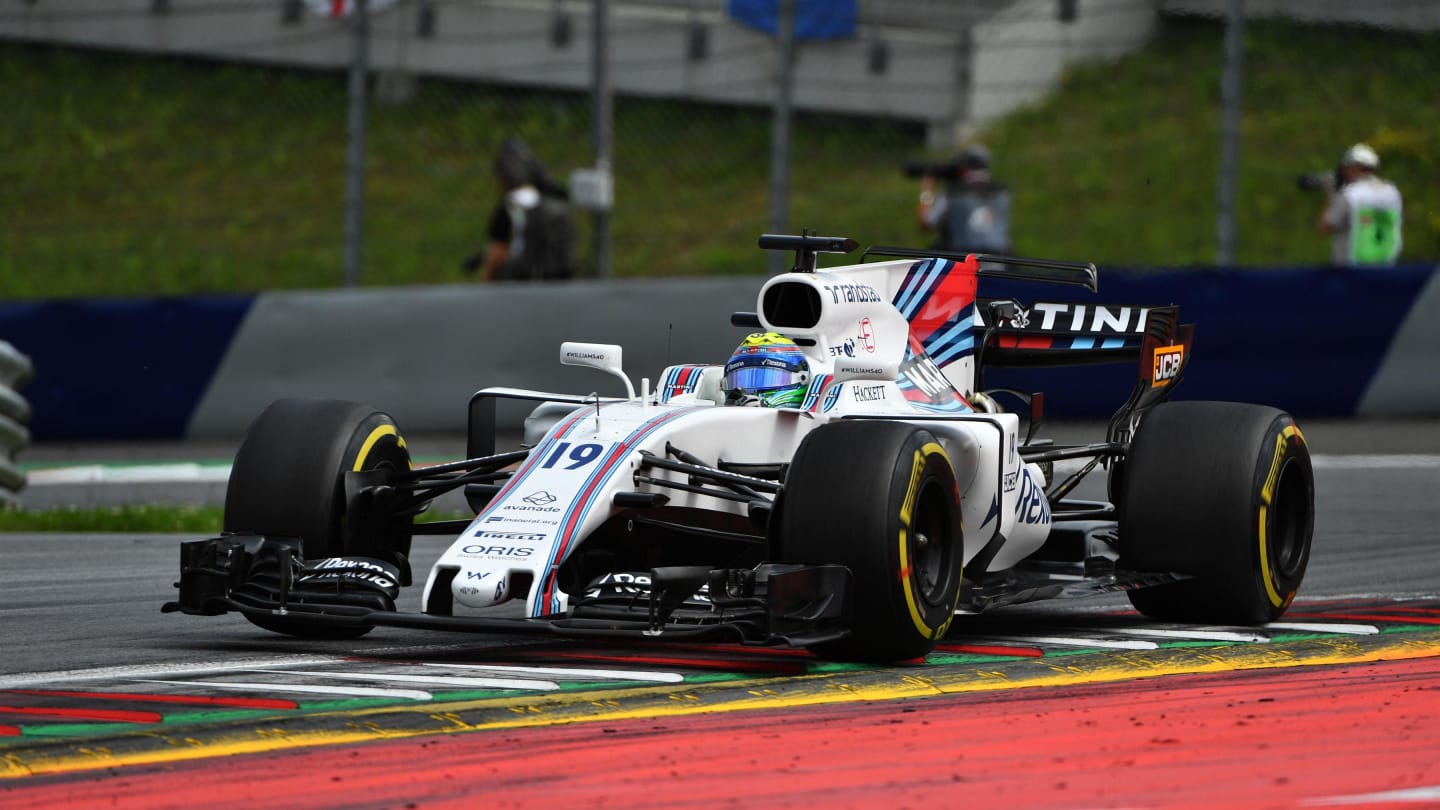 Felipe Massa (BRA) Williams FW40 at Formula One World Championship, Rd9, Austrian Grand Prix, Race,