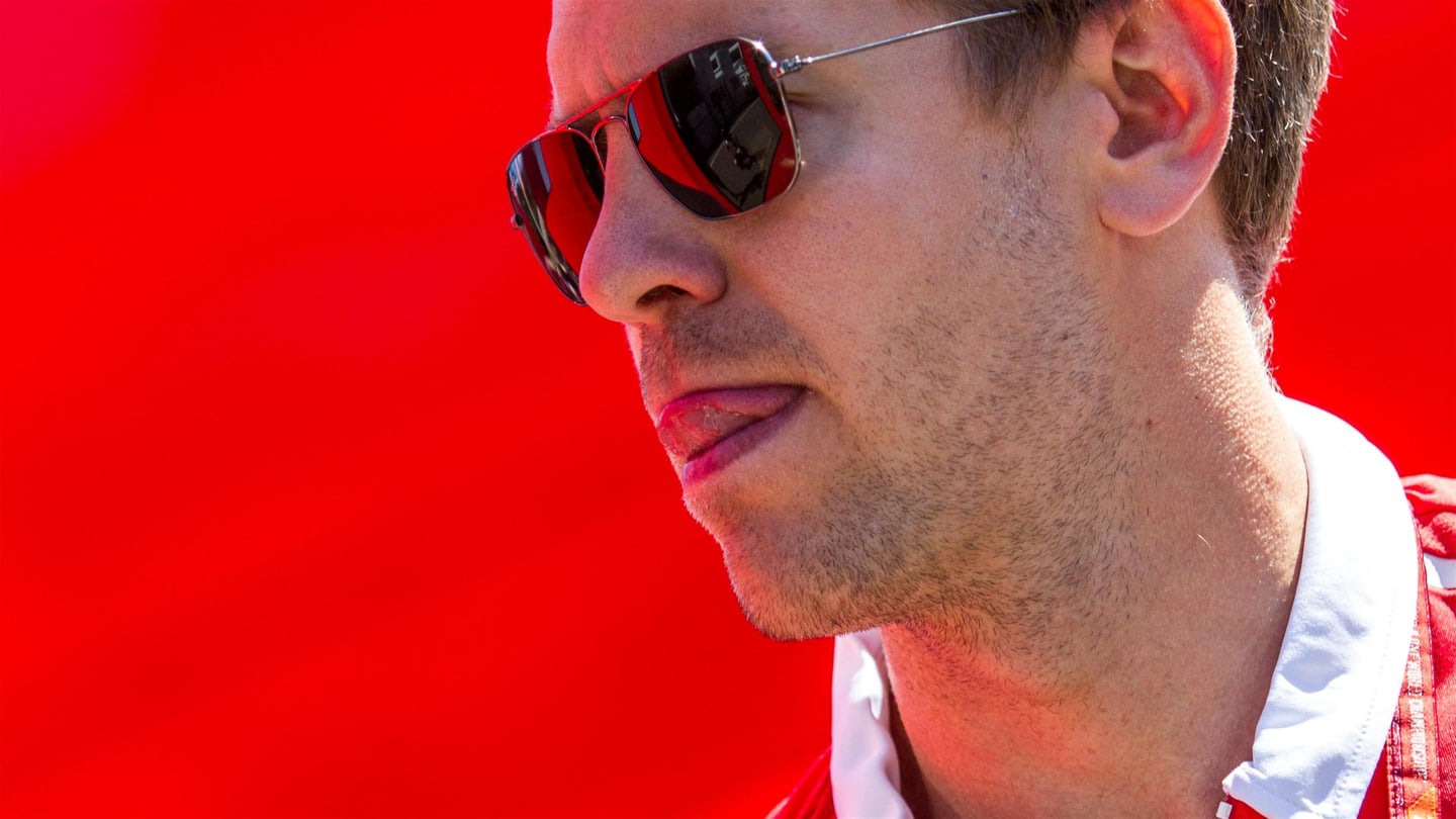 Sebastian Vettel (GER) Ferrari at Formula One World Championship, Rd9, Austrian Grand Prix, Preparations, Spielberg, Austria, Thursday 6 July 2017. © Sutton Images