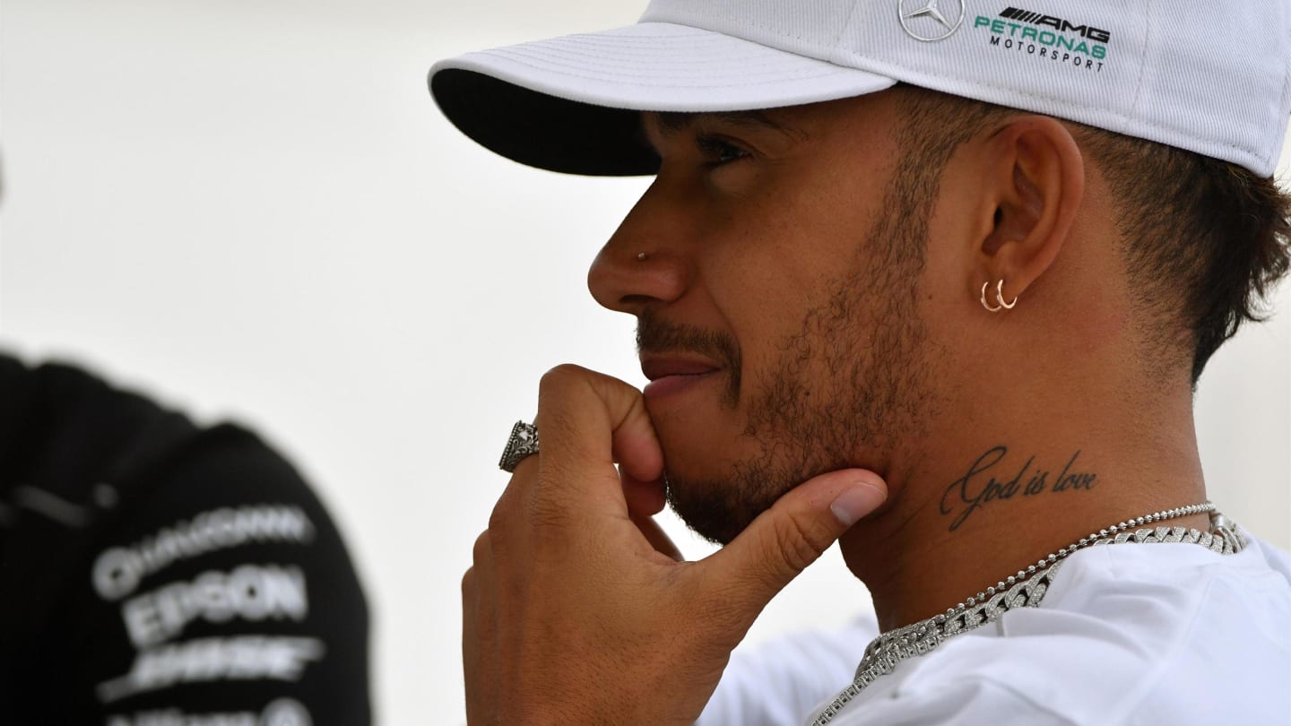 Lewis Hamilton (GBR) Mercedes AMG F1 at Formula One World Championship, Rd8, Azerbaijan Grand Prix,
