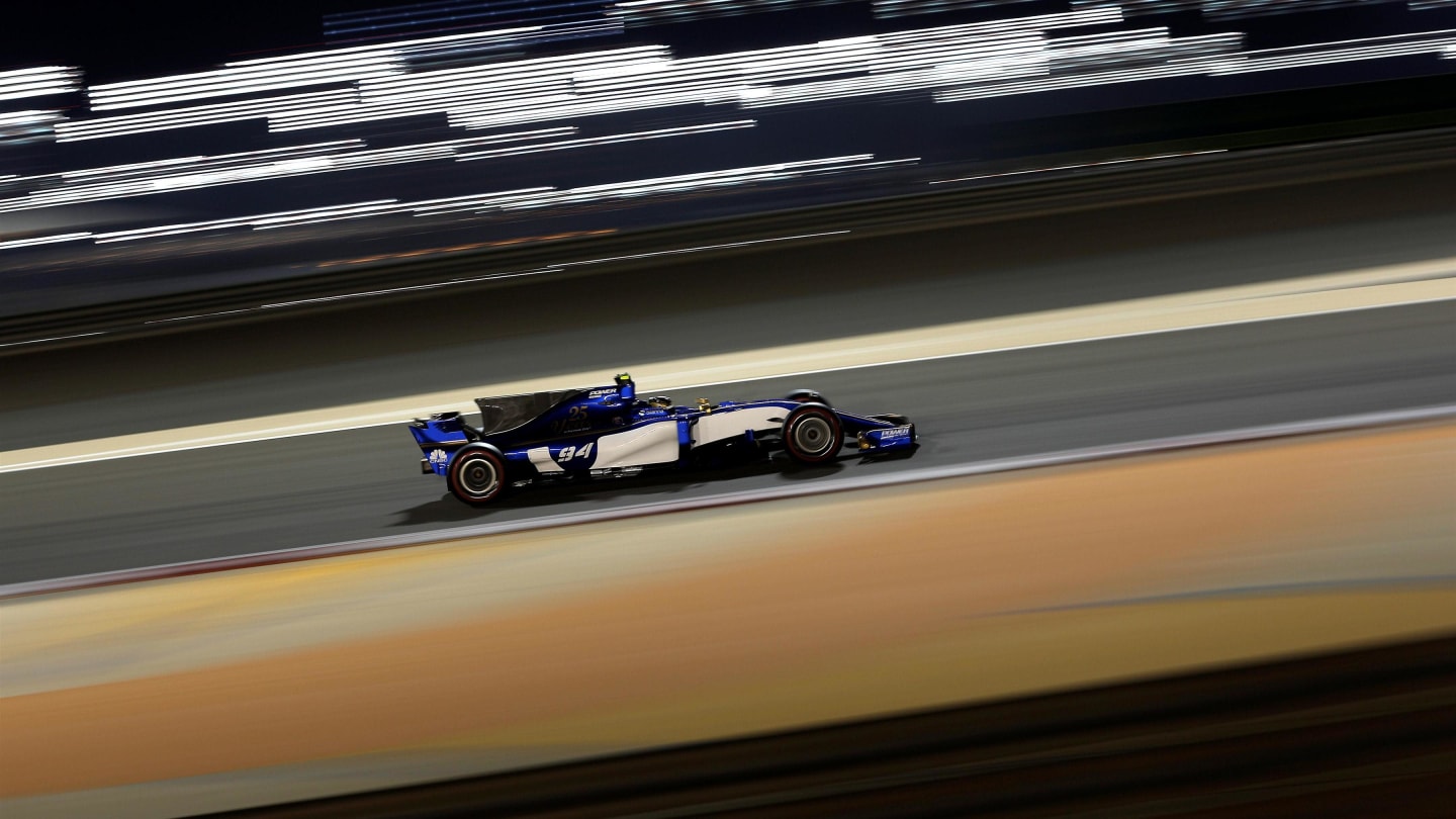 Pascal Wehrlein (GER) Sauber C36 at Formula One World Championship, Rd3, Bahrain Grand Prix Qualifying, Bahrain International Circuit, Sakhir, Bahrain, Saturday 15 April 2017. © Sutton Motorsport Images