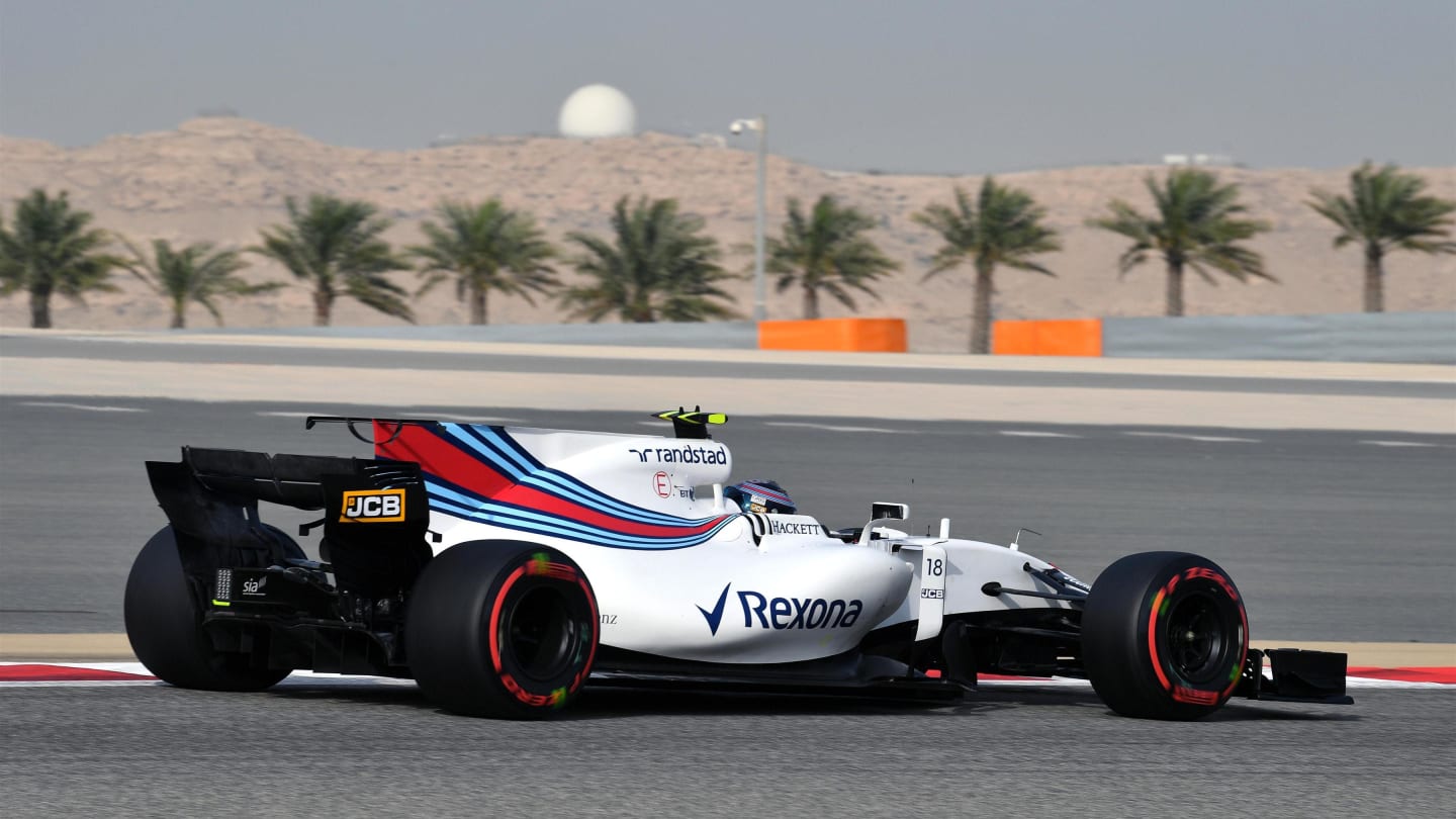 Lance Stroll (CDN) Williams FW40 at Formula One World Championship, Rd3, Bahrain Grand Prix Qualifying, Bahrain International Circuit, Sakhir, Bahrain, Saturday 15 April 2017. © Sutton Motorsport Images