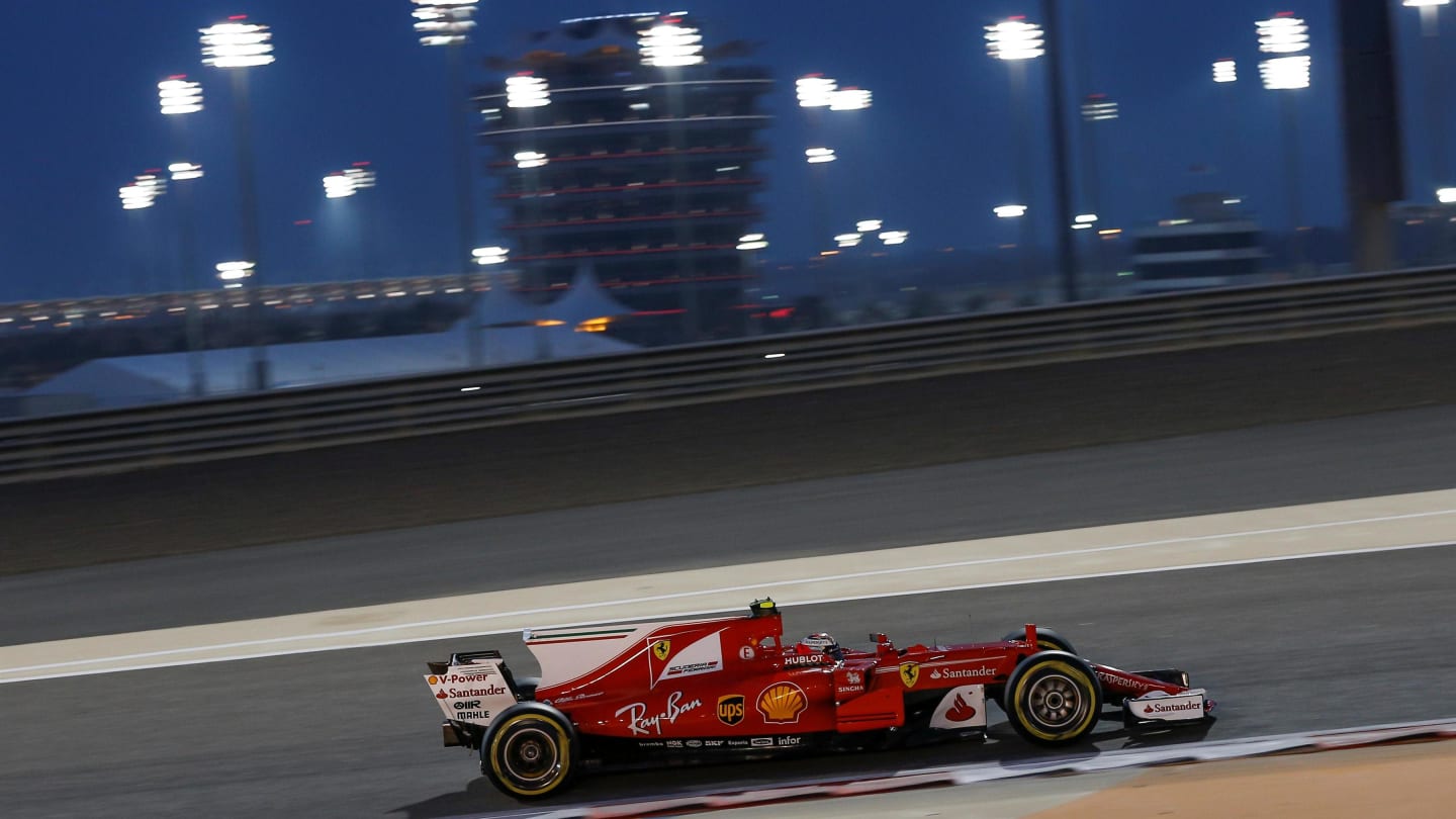Kimi Raikkonen (FIN) Ferrari SF70-H at Formula One World Championship, Rd3, Bahrain Grand Prix Qualifying, Bahrain International Circuit, Sakhir, Bahrain, Saturday 15 April 2017. © Sutton Motorsport Images