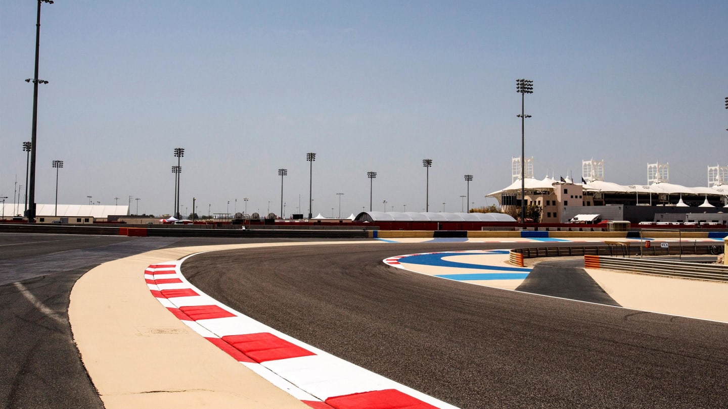 Track view at Formula One World Championship, Rd3, Bahrain Grand Prix Preparations, Bahrain International Circuit, Sakhir, Bahrain, Thursday 13 April 2017. © Sutton Motorsport Images