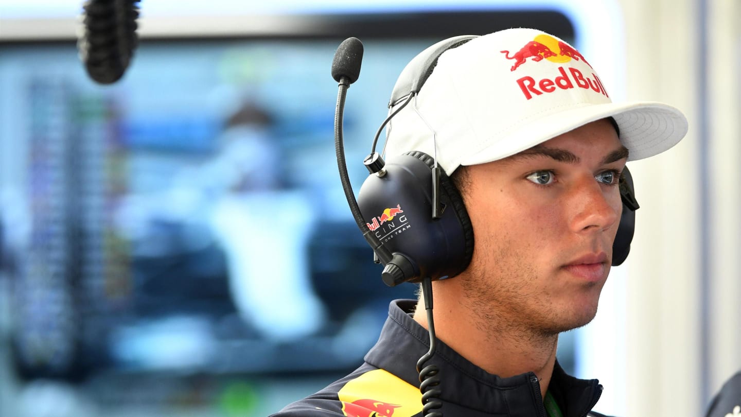 Pierre Gasly (FRA) Red Bull Racing Test Driver at Formula One World Championship, Rd12, Belgian Grand Prix, Practice, Spa Francorchamps, Belgium, Friday 25 August 2017. © Sutton Images