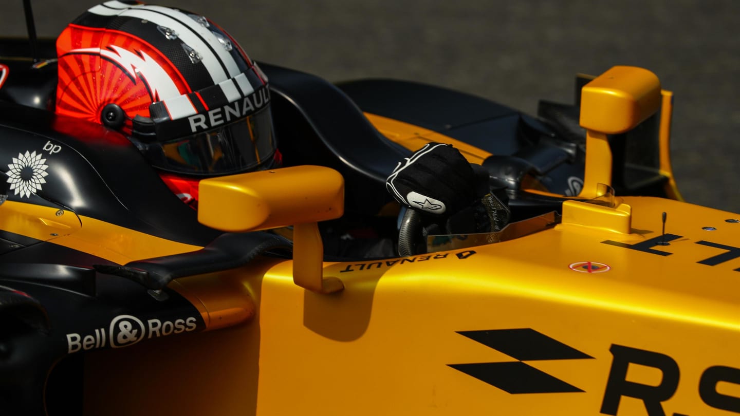 Nico Hulkenberg (GER) Renault Sport F1 Team RS17 at Formula One World Championship, Rd12, Belgian