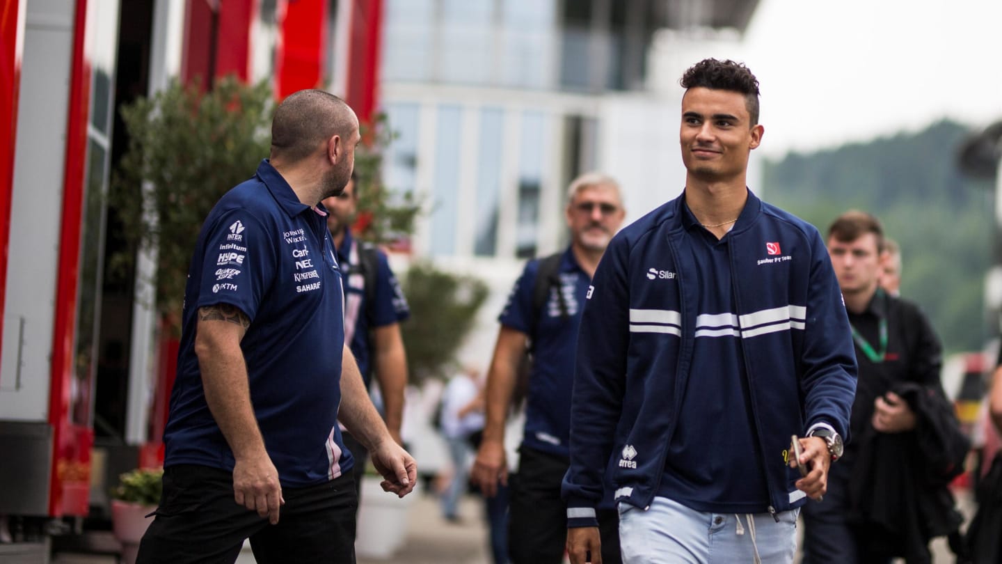 Pascal Wehrlein (GER) Sauber at Formula One World Championship, Rd12, Belgian Grand Prix, Race, Spa Francorchamps, Belgium, Sunday 27 August 2017. © Sutton Images