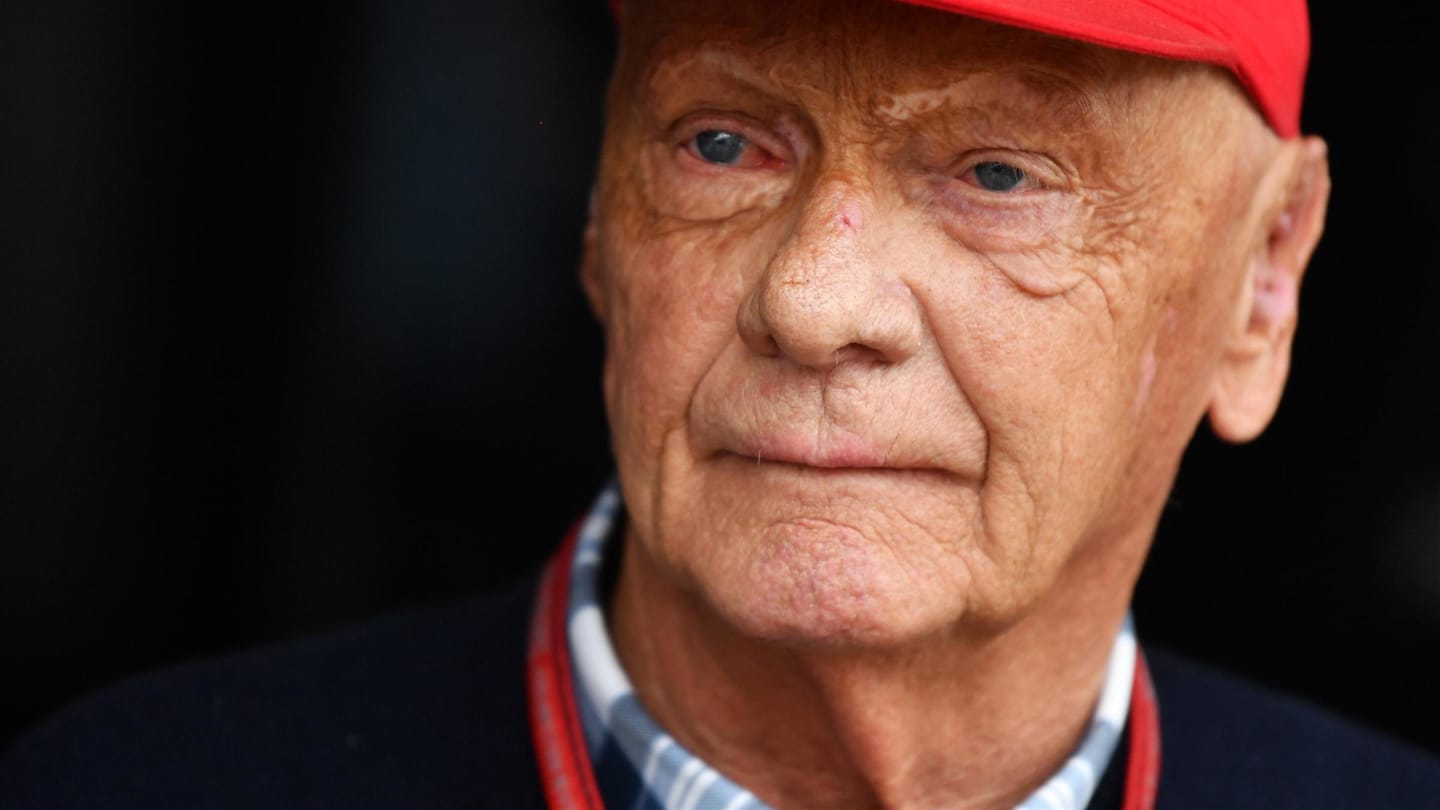 Niki Lauda (AUT) Mercedes AMG F1 Non-Executive Chairman at Formula One World Championship, Rd19,
