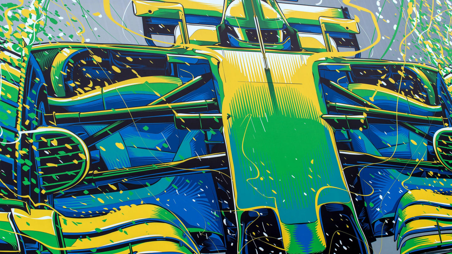 Art at Formula One World Championship, Rd19, Brazilian Grand Prix, Preparations, Interlagos, Sao Paulo, Brazil, Thursday 9 November 2017. © Kym Illman/Sutton Images