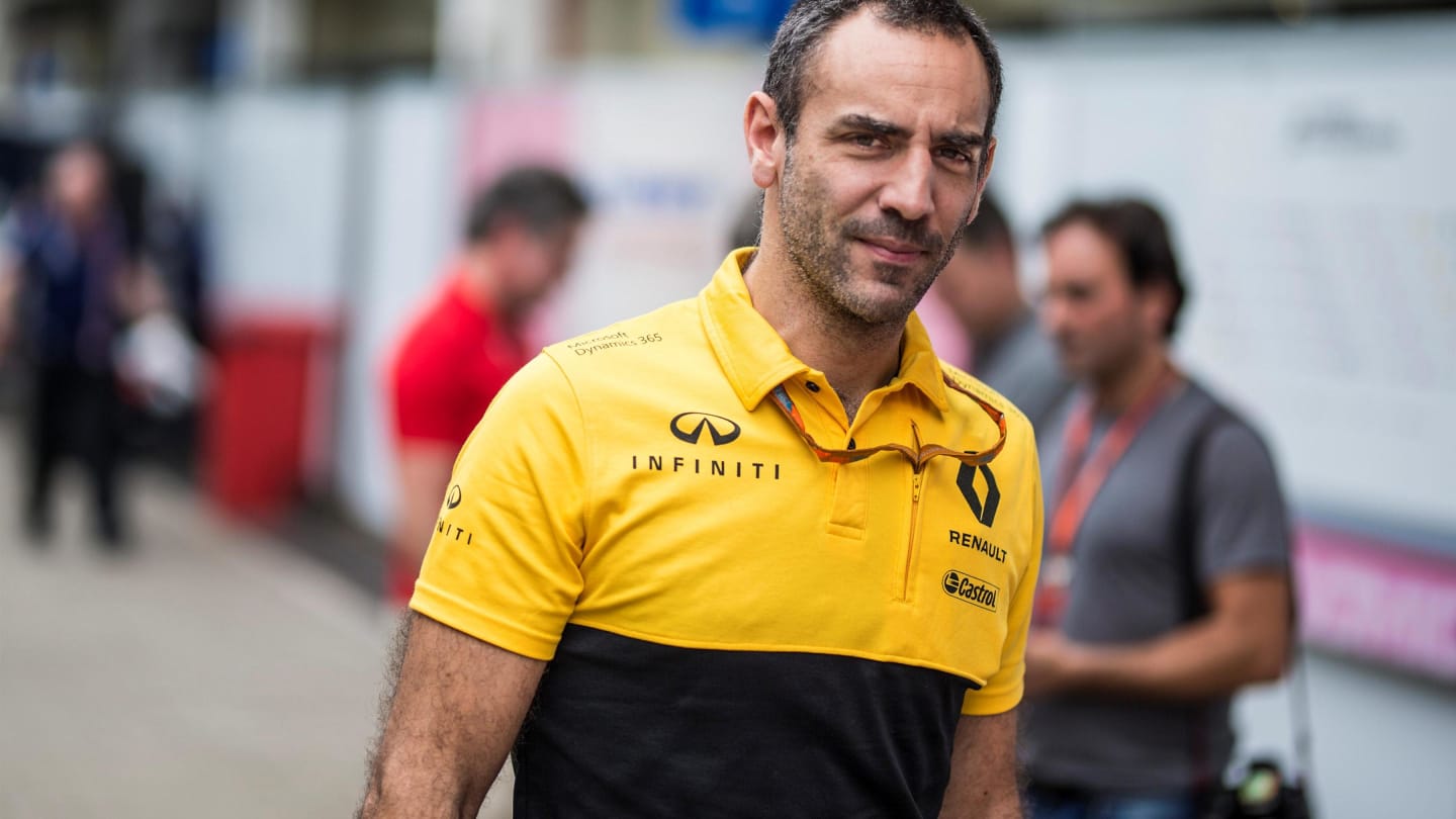 Cyril Abiteboul (FRA) Renault Sport F1 Managing Director at Formula One World Championship, Rd19,