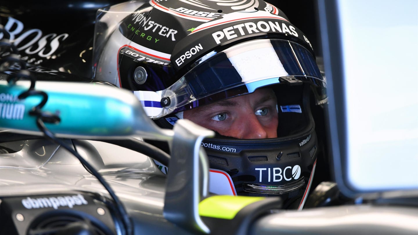 Valtteri Bottas (FIN) Mercedes-Benz F1 W08 Hybrid at Formula One World Championship, Rd10, British