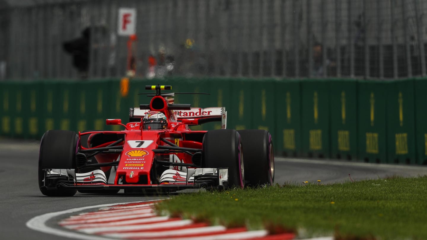 Kimi Raikkonen (FIN) Ferrari SF70-H at Formula One World Championship, Rd7, Canadian Grand Prix,