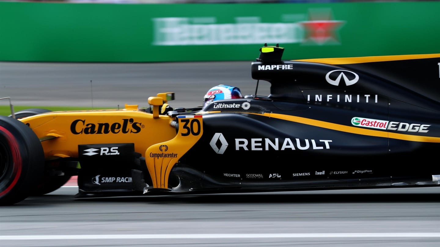 Jolyon Palmer (GBR) Renault Sport F1 Team RS17 at Formula One World Championship, Rd7, Canadian Grand Prix, Practice, Montreal, Canada, Friday 9 June 2017. © Sutton Motorsport Images