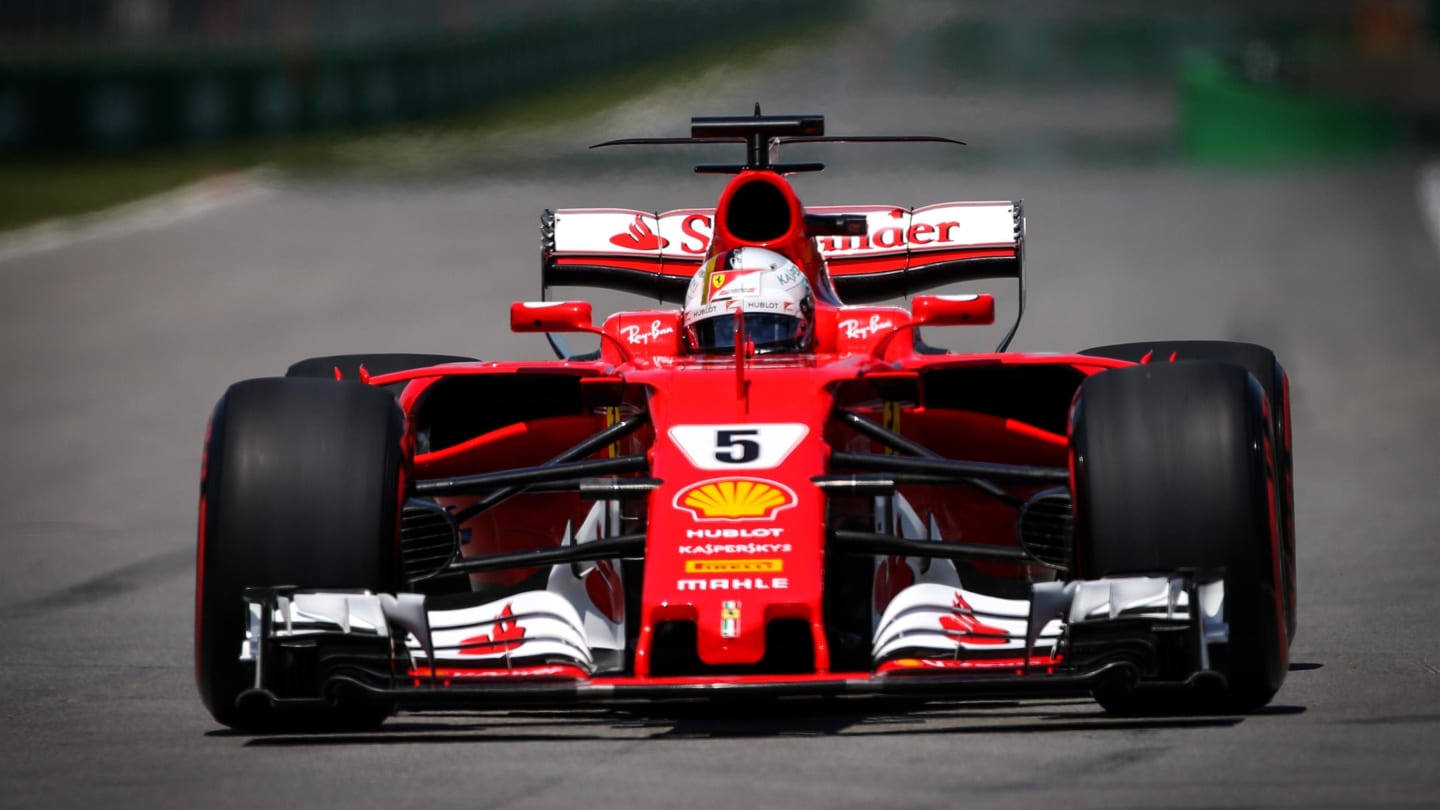 Sebastian Vettel (GER) Ferrari SF70-H at Formula One World Championship, Rd7, Canadian Grand Prix,