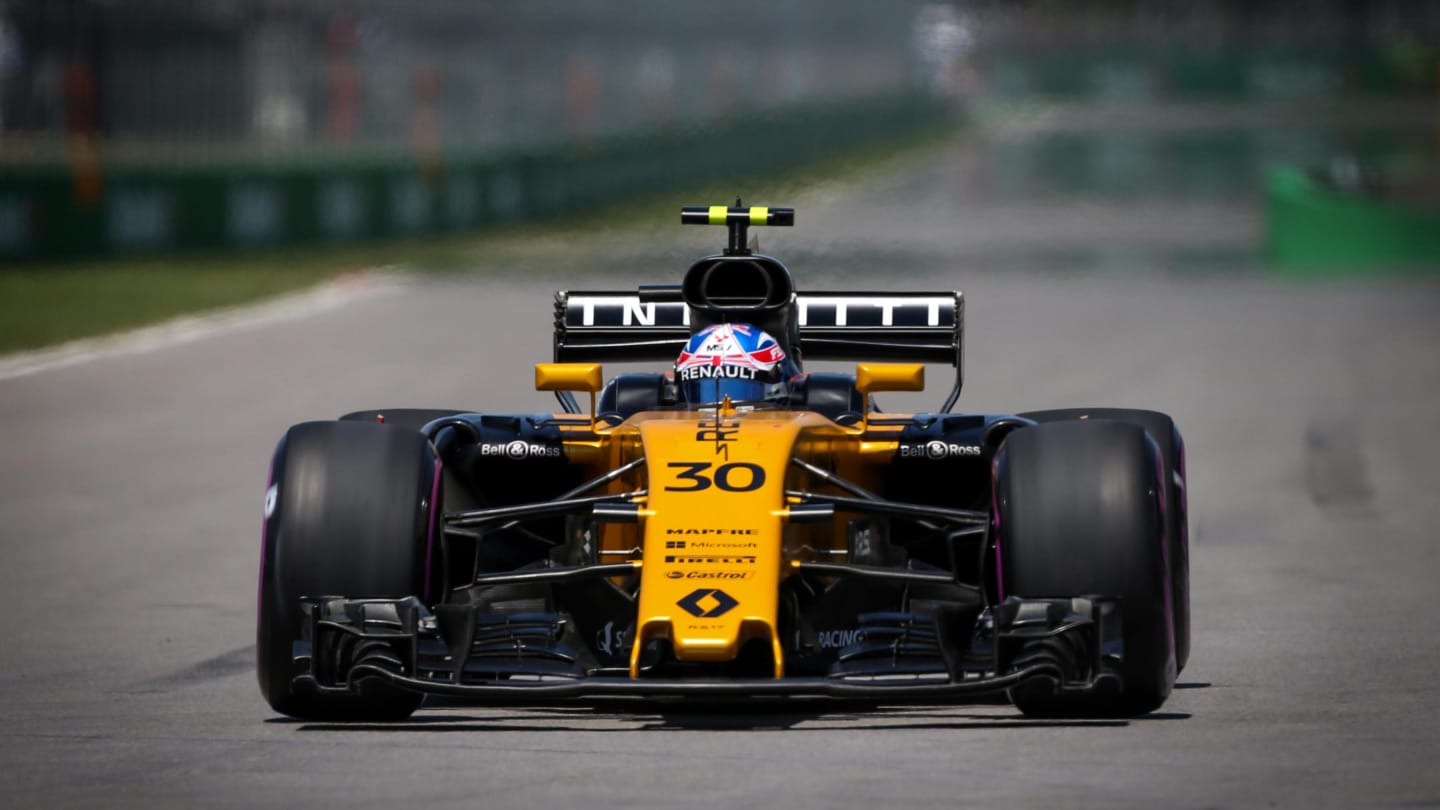 Jolyon Palmer (GBR) Renault Sport F1 Team RS17 at Formula One World Championship, Rd7, Canadian