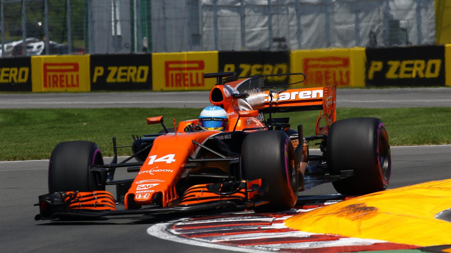 Fernando Alonso (ESP) McLaren MCL32 at Formula One World Championship, Rd7, Canadian Grand Prix,