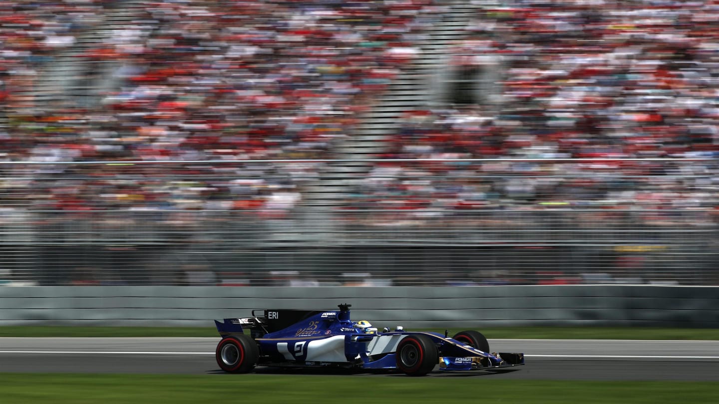 Marcus Ericsson (SWE) Sauber C36 at Formula One World Championship, Rd7, Canadian Grand Prix, Race, Montreal, Canada, Sunday 11 June 2017. © Sutton Images