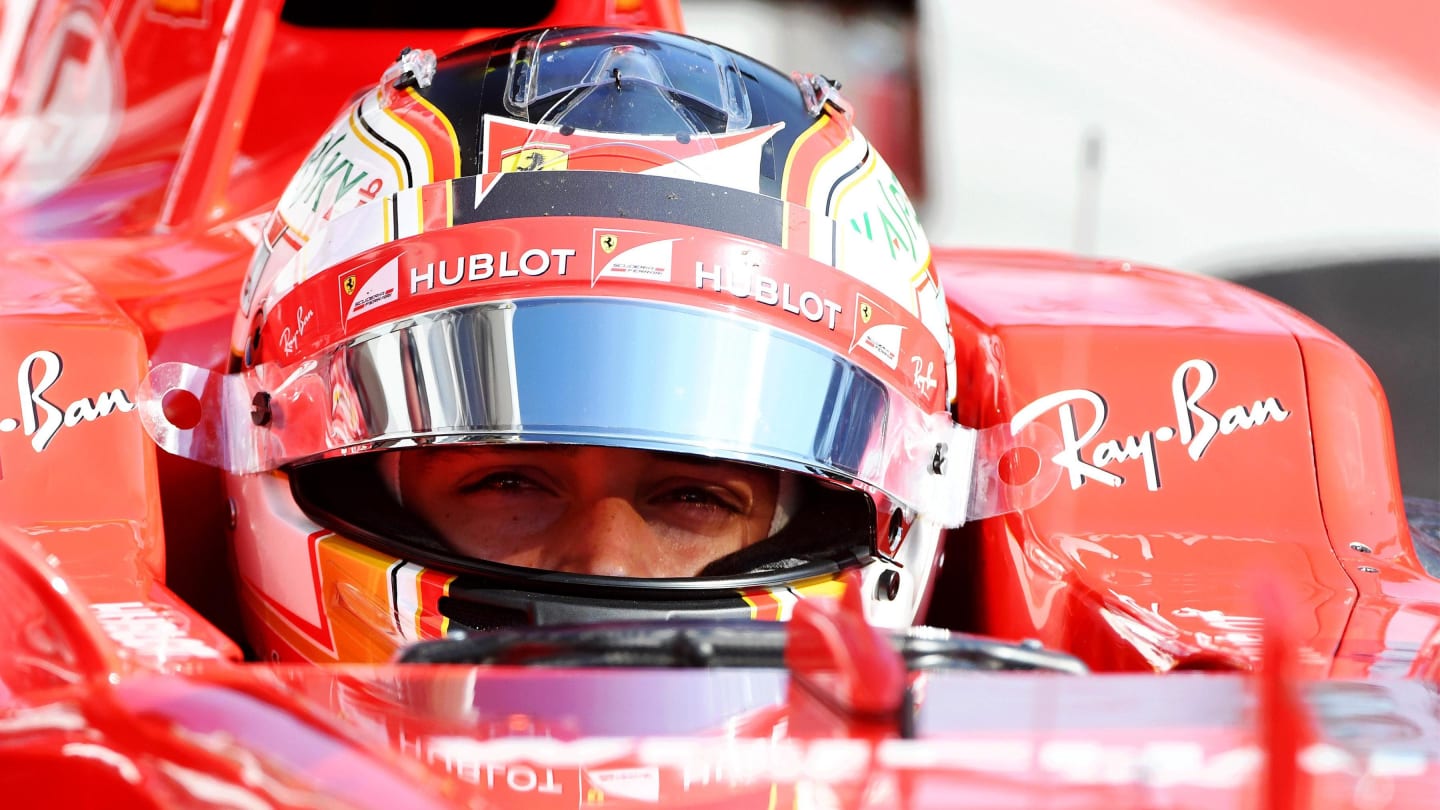 Charles Leclerc (MON) Ferrari SF17-JB at Formula One Testing, Day One, Hungaroring, Hungary,