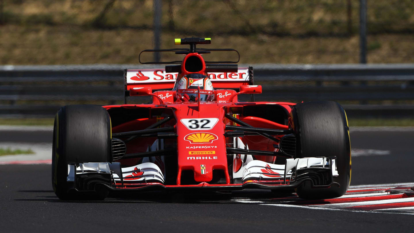 Charles Leclerc (MON) Ferrari SF70-H at Formula One Testing, Day One, Hungaroring, Hungary, Tuesday