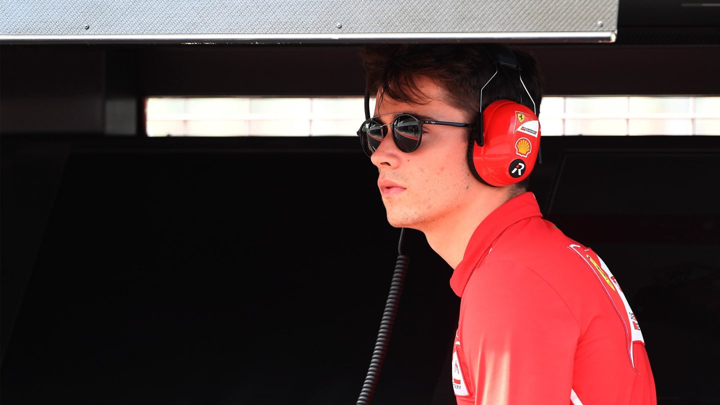 Charles Leclerc (MON) Ferrari at Formula One Testing, Day Two, Hungaroring, Hungary, Wednesday 2 August 2017. © Sutton Images