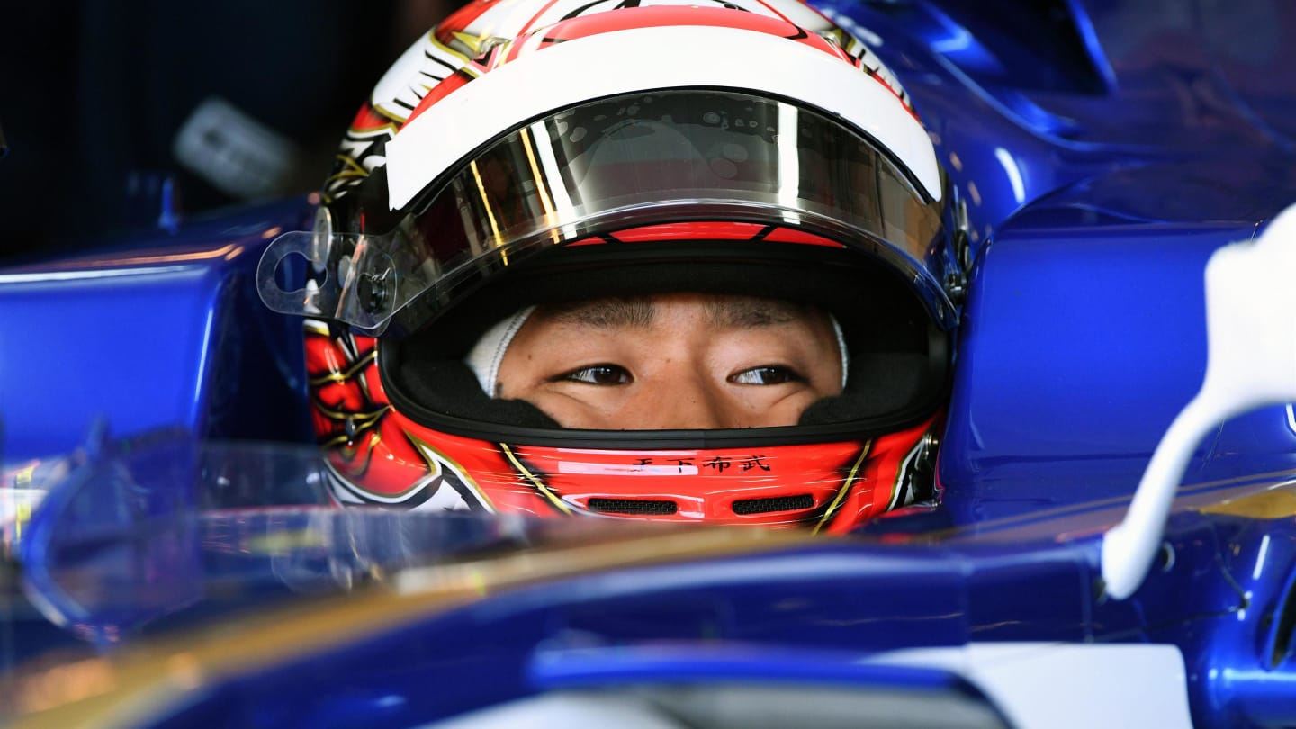Nobuharu Matsushita (JPN) Sauber C36 at Formula One Testing, Day Two, Hungaroring, Hungary, Wednesday 2 August 2017. © Sutton Images
