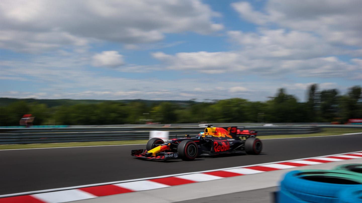 Daniel Ricciardo (AUS) Red Bull Racing RB13 at Formula One World Championship, Rd11, Hungarian
