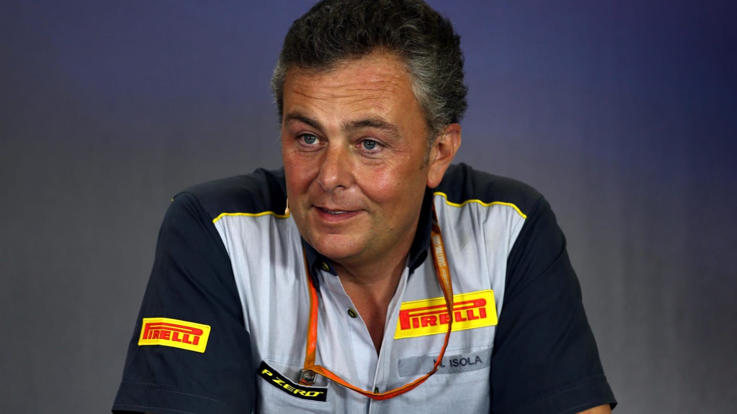 Mario Isola (ITA) Pirelli Sporting Director in the Press Conference at Formula One World Championship, Rd11, Hungarian Grand Prix, Practice, Hungaroring, Hungary, Friday 28 July 2017. © Sutton Images