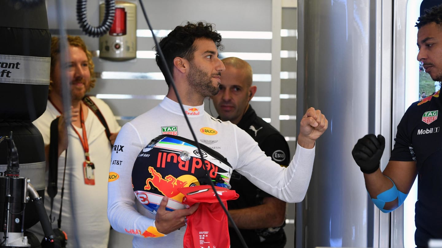 Daniel Ricciardo (AUS) Red Bull Racing at Formula One World Championship, Rd11, Hungarian Grand Prix, Practice, Hungaroring, Hungary, Friday 28 July 2017. © Sutton Images