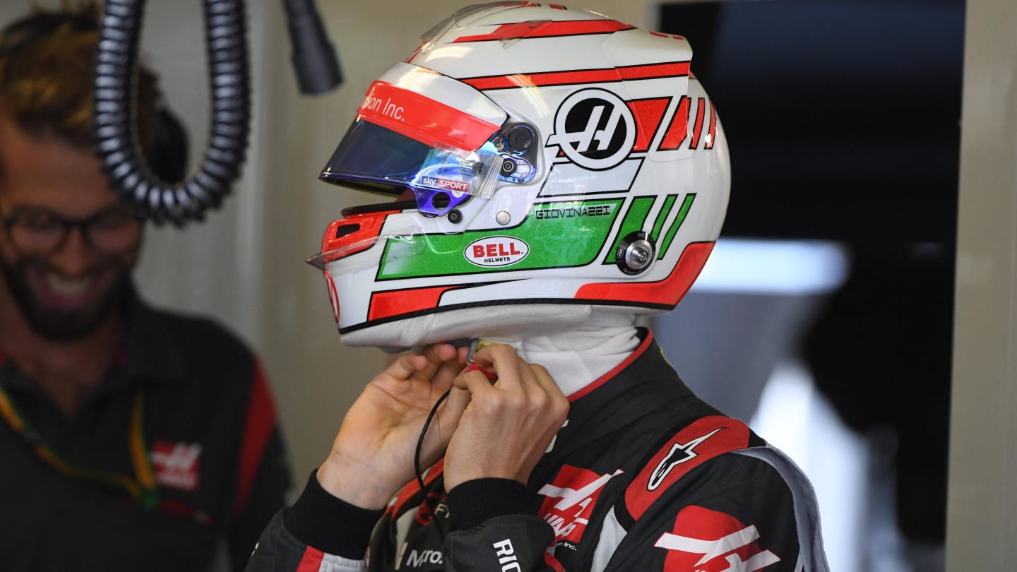 Antonio Giovinazzi (ITA) Haas F1 at Formula One World Championship, Rd11, Hungarian Grand Prix, Practice, Hungaroring, Hungary, Friday 28 July 2017. © Sutton Images